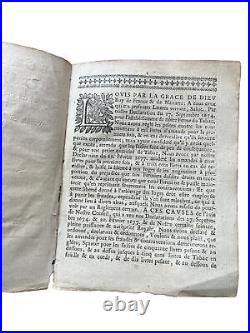Déclaration Du Roy le 12 Décembre 1678