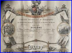 Diplôme Rouen 1896
