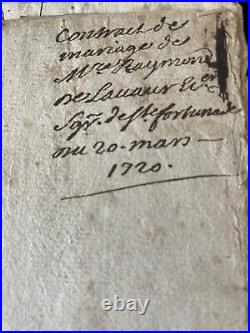 Divers Documents Famille Lavaur de Sainte Fortunade de 1720 à 1897