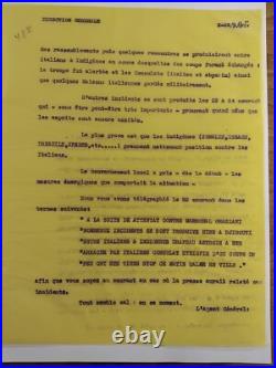 Djibouti Cahier de correspondances de la Compagnie d'Afrique Orientale
