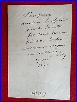 Dm15-l. A. S-alphée Bourdon De Vatry-militaire-homme Politique-1851