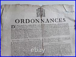 Doc 1763/ORDONNANCES Vice Legat d'Avignon/réception lettre sacrée Congregation