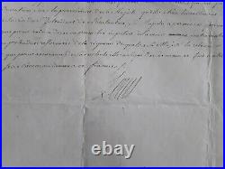 Doc 1781/Brevet de permission donation Mlle COMBET/absence du Roi a Versailles