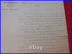 Doc 1868/lettre manuscrite ROLIN et enveloppe avec marque de franchise
