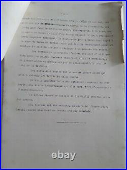 Doc 1930/Cie Franco Espagnole/Travaux parachevements CHEMIN DE FER TANGER A FEZ