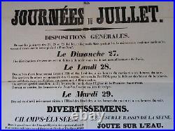 Doc Affiche 1845/PROGRAMME JOURNÉES DE JUILLET/Divertissements/DUMONT