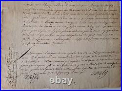 Doc Revente et Adjudication TERRE DE THESAN, Crieur de MONTPELLIER/1747