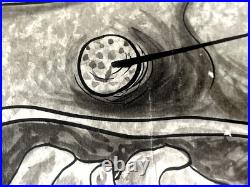 Docteur Auzoux / affiche pédagogique parasitologie Mouches XIXème médecine