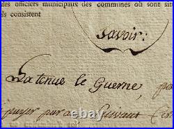 Document 1798 duchesse d'Angoulême, cardinal de Montmorency-Laval