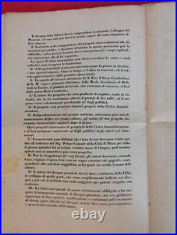 Document 1835/programme de construction d une Église de la Vierge a NICE/ plan
