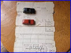 Document Administratif FORDALL camionnette 1970 carte grise