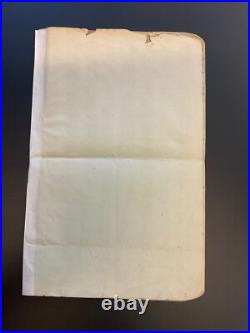 Document Époque Empire AN VIII, Inventaire Détaillé artillerie Chateau De Milan