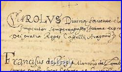 Document. Promesse D'enlevement De La Juridiction De Ripoll. Manuscrit. Xvi-xvii