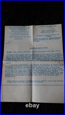 Documents Autographes Docteur Grauwin Célèbre Médecin De Dien Bien Phu Indochine