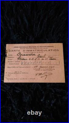 Documents Autographes Docteur Grauwin Célèbre Médecin De Dien Bien Phu Indochine