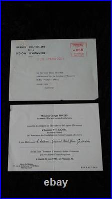 Documents Autographes Docteur Grauwin Célèbre Médecin De Dien Bien Phu Indochine