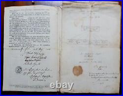 Documents Genealogique Allemagne Baden Timbres Fiscaux Des Annees 1850