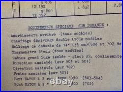 Documents édités par la Scie Berliet sur les sociétés Automobiles concurrentes