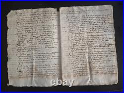 Dossier Juridique (1644) 12 Pages Maison De Forbin-janson