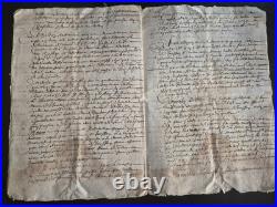Dossier Juridique (1644) 12 Pages Maison De Forbin-janson