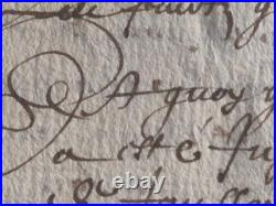 Dossier Juridique (1644) 12 Pages Maison De Forbin-janson