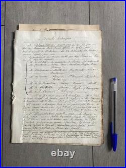 Dossier manuscrit Diocèse Poitiers (Concordat & administration), 1803-48, 37 p