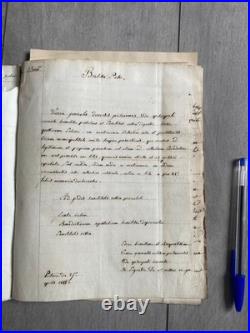 Dossier manuscrit Diocèse Poitiers (Concordat & administration), 1803-48, 37 p