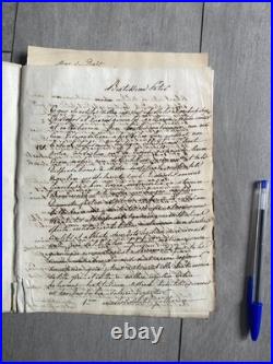 Dossier manuscrit Diocèse Poitiers (Concordat & administration), 1803-48, 37 p