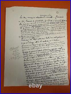 Dv17-manuscrit-tapuscrit-fernand Gregh-pierre Louys-1939