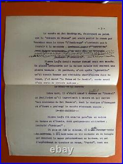 Dv17-manuscrit-tapuscrit-fernand Gregh-pierre Louys-1939