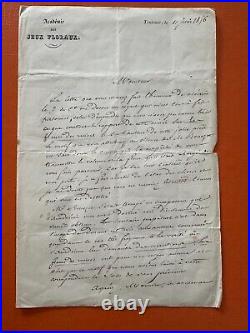 Dv52-l. A. S-vicomte De Panat-secrétaire Perpétuel Des Jeux Floraux-1856