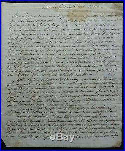 ETATS-UNIS & SAINT-DOMINGUE 1794 autographe / BON TEXTE