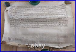 EXCEPTIONNEL 1361 testament d'un cardinal pendant la Papauté d'Avignon