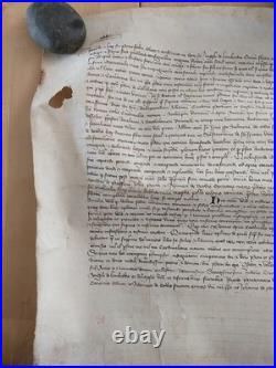 EXCEPTIONNEL 1361 testament d'un cardinal pendant la Papauté d'Avignon