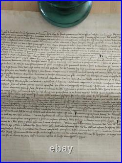 EXCEPTIONNEL 1361 testament d'un cardinal pendant la Papauté d'Avignon