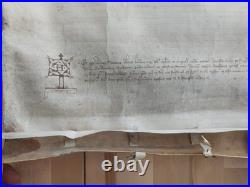 EXCEPTIONNEL 1361 testament d'un cardinal pendant la Papauté d'Avignon