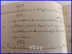 EXTRAIT DE L'ANCIENNE CORRESPONDANCE COMMUNE LES VANS 1713-1883 Piolet manuscrit