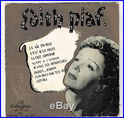 Edith Piaf Signe Son Disque (la Vie En Rose) A L'olympia