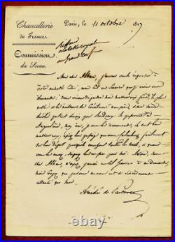 El54-l. A. S-amédée De Pastoret-écrivain-homme Politique-1817