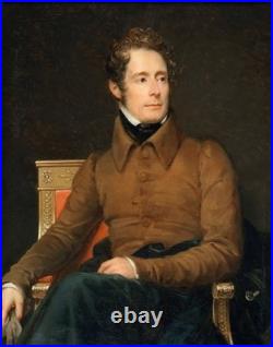 Elégant quatrain romantique de Lamartine Romantisme Château du Bouilh