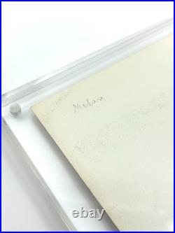 Émile ZOLA, grande photographie de Médan en fleur Épreuve originale