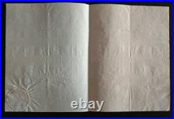 Exceptionnel Passeport De L'assemblee Nationale + Archives Nationales 1792