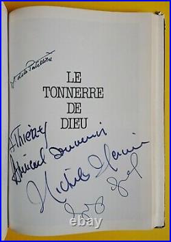 Exceptionnel et unique livre sur Jean Gabin signé par 56 acteurs et réalisateurs
