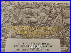 Exposition Coloniale Internationale 1931 OR Fabrique de Soieries Varenne LYON