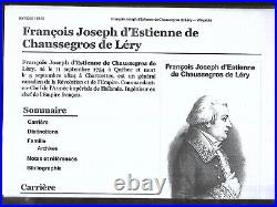 FRANCE Guerre d' Espagne lettre 04 02 1809 au Payeur GENERAL LERY  François Jos