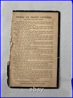 Faire Part Carton Prince Imperial Napoleon-eugene-louis-jean-joseph 1879