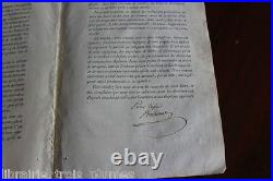 Février 1798 Circulaire signée sur les CARTES à jouer (timbre) autographe