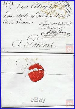 France 1793 Marque Postale de Chargement CHARGE 32 BORDEAUX