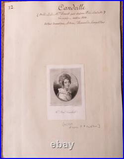 GIRODET (A. L.) BECQUEREL CANDEILLE (Julie). L. A. S. 1er Août