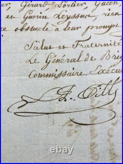 Général Louis Antoine Pille 1795 Prisonnier de Guerre en Haute Loire Le Puy
